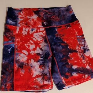 Constantly Varied Gear Red and Purple Bike Shorts